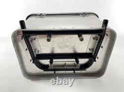 Honda XRV 650 Africa Twin RD03 aluminum pannier, clean construction, top case
