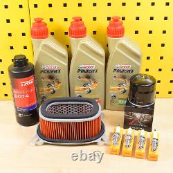 Honda XRV 750 93-03 Original Air Filter Oil Spark Plug Oil RD07 Africa