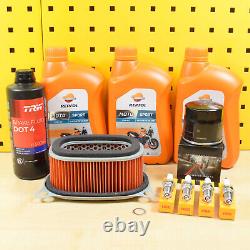 Honda XRV 750 93-03 Original Air Filter Oil Spark Plugs RD07 Africa Twin