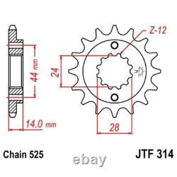 Honda XRV 750 Africa Twin 1990/1992 Chain Kit 16/46 EK Chain / 3068347