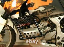 Honda Xrv 750 Africa Double Ab Bj. 1993 Black Tankguard By Hepco And Becker