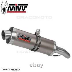 Honda Xrv 750 Africa Twin 1997 1998 Oval MIVV Titane Exhaust