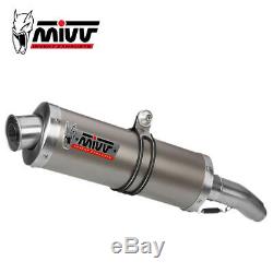 Honda Xrv 750 Africa Twin 1997 1998 Pot MIVV Oval Titanium Exhaust Approved