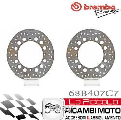 Honda Xrv Africa Twin 750 1992 Pair Brake Discs Avant Brembo Gold Series