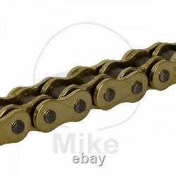 Jmt X-ring 525 X2 Gold 124 Chain And Rivet For Honda 750 Xrv Africa Twin 1990-1