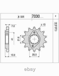 Kit Chain DID Honda Xrv 750 Africa Twin 750cc 94-03 (16-45-124)