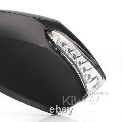 LED Integrated Turn Signal Motorcycle Mirrors for Honda XRV 750 Africa Twin VF 1000