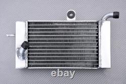 Left Racing Type Water Radiator in Aluminum for HONDA AFRICA TWIN 750 XRV 1993-2003