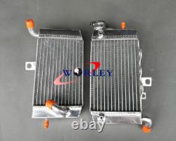 Left + Right Aluminum Radiator for 1990-2000 Honda XRV750 XRV 750 Africa Twin