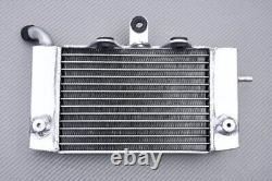 Left Water Radiator Racing Type Aluminum HONDA AFRICA TWIN 650 XRV RD03 1988-1989