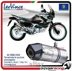 Leovince Exhaust LV One Of Steel Pot Honda Africa Twin Xrv 750 19952005