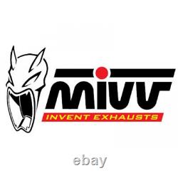 MIVV Escape Pot Cat-oem Oval Homologist Honda Xrv 750 Africa Twin 1993 93