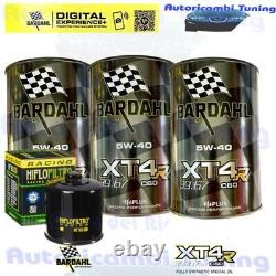 Maintenance Kit Bardahl XT4R 5W40 Oil for Honda XRV750 Africa Twin 1993-2002