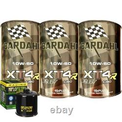 Maintenance kit Oil Bardahl XT4R 10W60 for Honda XRV750 Africa Twin 1993-2002