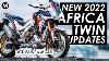 New 2022 Honda Africa Twin Crf1100l Updates Announced Dct Paint U0026 More
