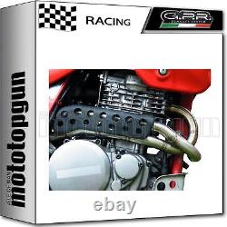Open steel collector GPR for Honda Africa Twin XRV 750 RD07 1993 93 1994 94