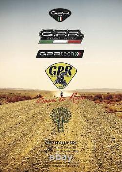 Open steel collector GPR for Honda Africa Twin XRV 750 RD07 1993 93 1994 94