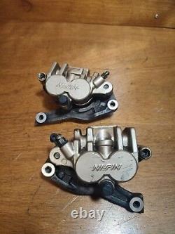 PAIR OF FRONT BRAKE CALIPERS HONDA AFRICA TWIN XRV 750 RD07 rd07A