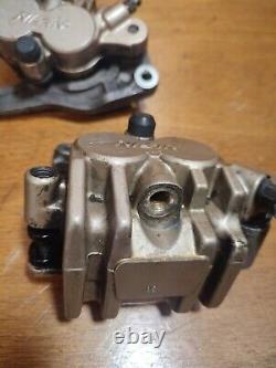 PAIR OF FRONT BRAKE CALIPERS HONDA AFRICA TWIN XRV 750 RD07 rd07A