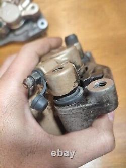 PAIR OF FRONT BRAKE CALIPERS HONDA AFRICA TWIN XRV 750 RD07 rd07A