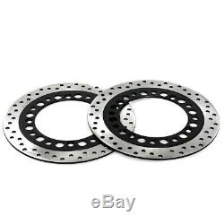 Pair 267mm Front Brake Discs For Honda Africa Twin Xrv750 Xrv 750 A 90+