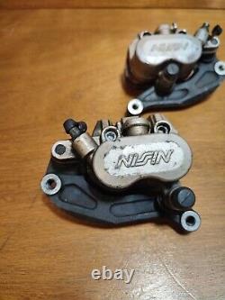 Pair of Front Brake Calipers Honda Africa Twin XRV 750 RD04