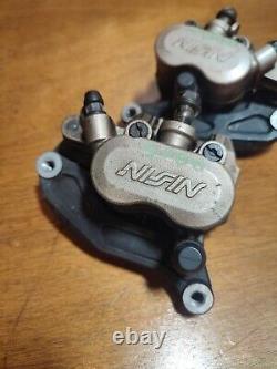 Pair of Front Brake Calipers for Honda Africa Twin XRV 750 RD04