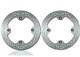 Pair Of Front Brake Discs Ng Honda Xrv 750 Africa Twin 1990-1993 To 2000 Aluminum