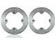Pair Of Front Brake Discs For Honda Xrv 750 Africa Twin 1990 1991 1992 1993 To 2000