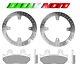 Pair Of Front Discs And Pads Honda Xrv Africa Twin 750 Rd04 1992 1050