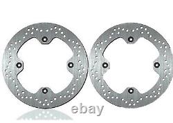 Pair of Front NG Discs EBC Brake Pads for Honda XRV 750 Africa Twin 1993-2000