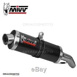 Pot Exhaust Honda Xrv 750 Africa Twin 1993 1994 Oval Carbon MIVV