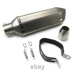 Power Escape Pot For Honda Africa Twin Xrv 650 Inox-titane Silencer