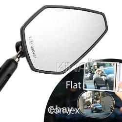 Rearview Mirror 3d Achilles Black + Gold For Honda Xrv 750 Africa Twin Vf 1000