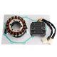 Regulator Kit + Stator + Gasket For Honda Xrv 650 Africa Twin Rd03 1988-1989