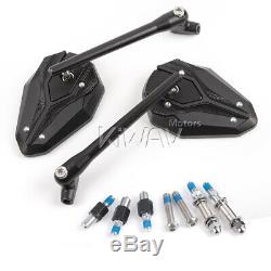 Retro Universal Adjustable Black Viperii XIV For Honda Vf 750 Africa Twin 1000