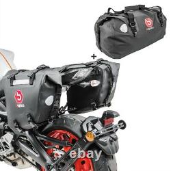 Rider saddlebags set for Honda Africa Twin XRV 750 / 650 WF60 rear