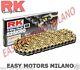 Rk Transmission Chain 525kro Gold 124 Chains Cl Honda Xrv Africa Twin 88-90 650