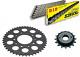 Set / Transmission Honda Xrv 750 Africa Twin 93/03 Did 525 Sprocket 45 Tooth 16 Tooth