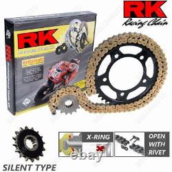Set Transmission Silent RK 525XSO16-46GBR for Honda 750 XRV Africa Twin 1990-19