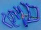 Silicone Radiator Blue Hose For Honda Xrv750 Xrv 750 Africa Twin