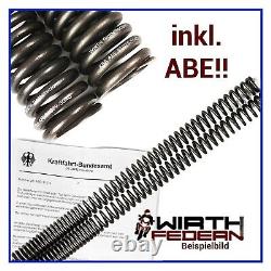 Springs and fork oil Wirth for Honda XRV 750 Africa Twin 1990-2003