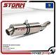 Storm Oval Pot D'exhaust Steel Approves Xrv750 Honda Africa Twin 932 002