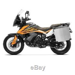 Suitcases Lateral 40l-35l + 16mm Kit For Honda Africa Twin Xrv 650/750