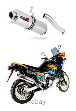 XRV 750 AFRICA TWIN RD07 1993 1995 Exhaust Silencer OV DOMINATOR