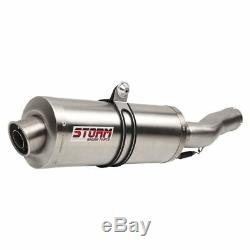Xrv 750 Africa Twin Honda 1995 1996 Storm By Pot Exhaust MIVV Oval Approved
