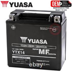 YTX14-BS Yuasa Original Sealed Battery for Honda XRV Africa Twin 750 1993-2003