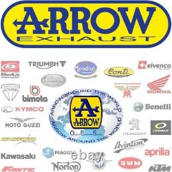 Arrow Pot Echappement Approuve Paris Dacar Honda Xrv 750 Africa Twin 1991 91