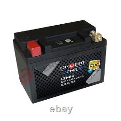 Batterie OKYAMI Lithium 2 LTM14-CBC Honda XRV Africa Twin 750 19932003