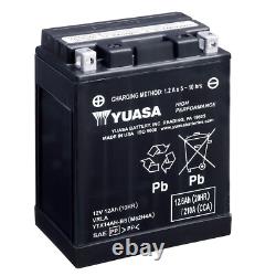 Batterie Pour Honda XRV 750 Africa Twin RD04 91 YUASA YTX14AH-BS AGM Fermée